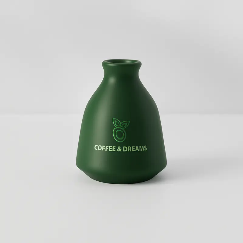 Modern Ceramic Vase - Green