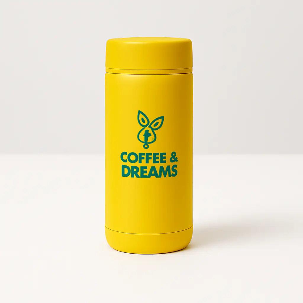 Stainless Steel Thermos - Yellow