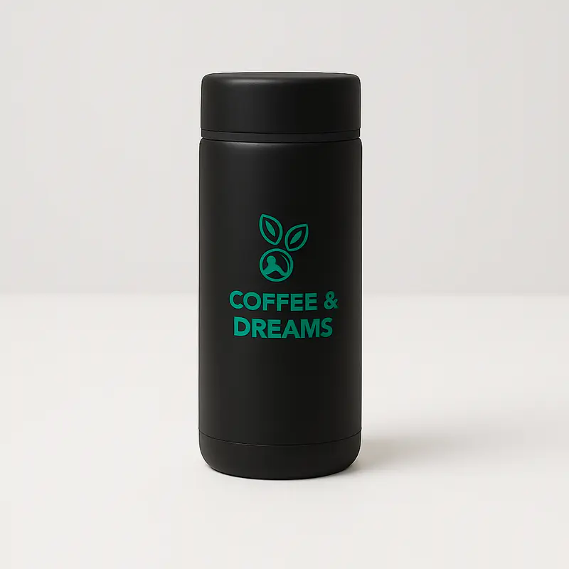 Stainless Steel Thermos - Black