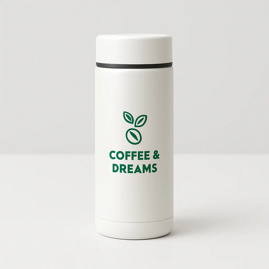 Stainless Steel Thermos - White